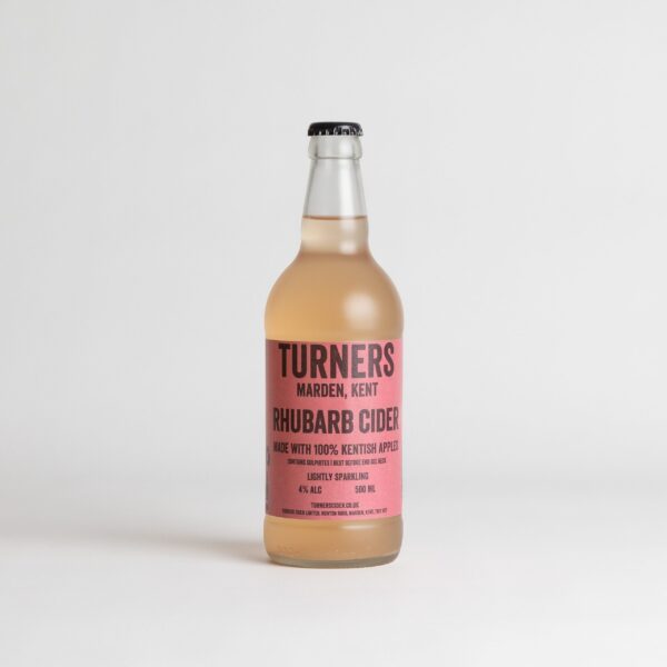 Rhubarb Cider bottle