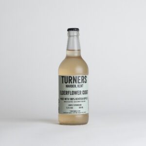 Turners Elderflower Cider bottle