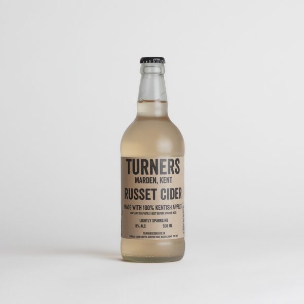 Turners Russet Cider bottle